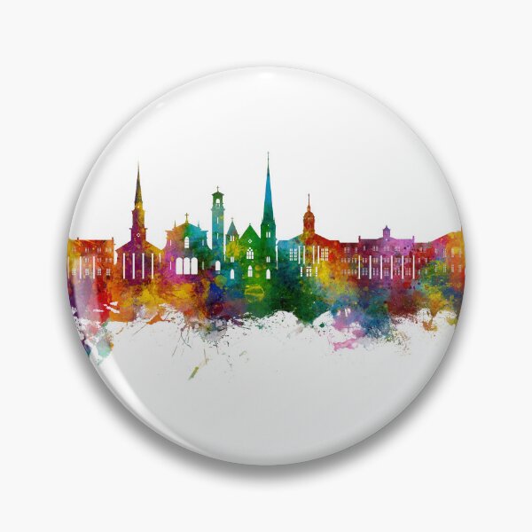 Item preview, Aiken South Carolina Skyline designed and sold by ArtPrints.