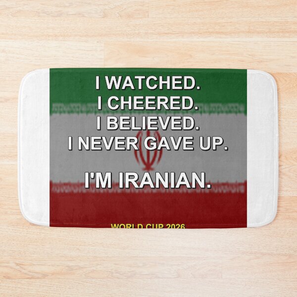 Item preview, I'm Iranian. World Cup 2026 National Fan Design designed and sold by ariksworld.
