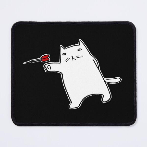 Item preview, Darts player cat designed and sold by eri-morie.