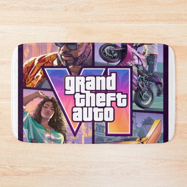 Item preview, Retro Neon Comic Panel Mosaic - Vice City Action Gaming Collage Poster designed and sold by William Cano.