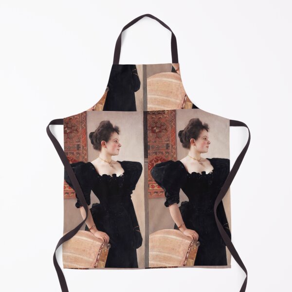 Item preview, Elegant Lady in Black Velvet Dress designed and sold by artofuniverse.