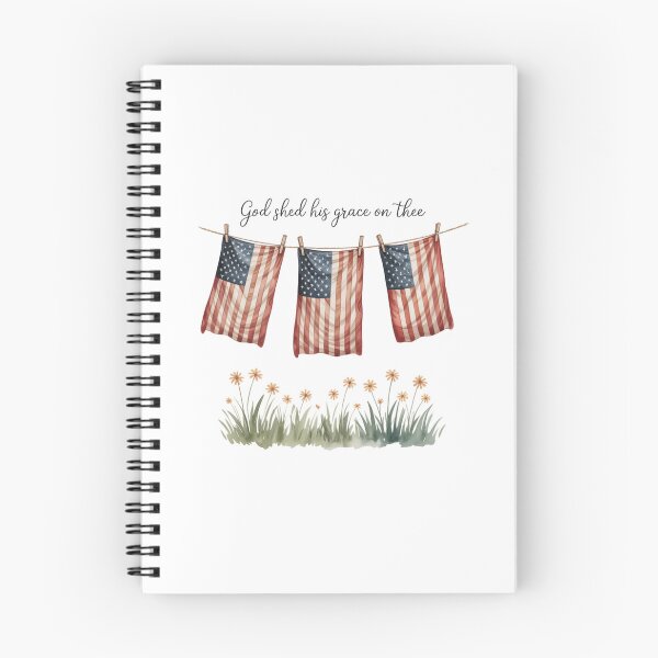 Item preview, God Shed His Grace On Thee Patriotic 4Th Of July designed and sold by SapfireStuArt.