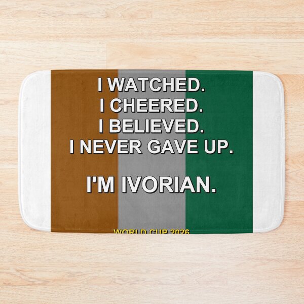 Item preview, I'm Ivorian. World Cup 2026 National Fan Design designed and sold by ariksworld.
