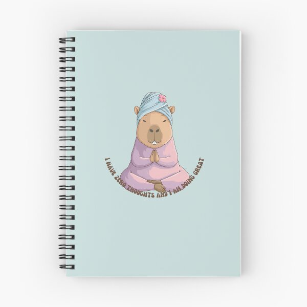 Item preview, Funny Zen Capybara Yoga - I Have Zero Thoughts designed and sold by StoryVibes.