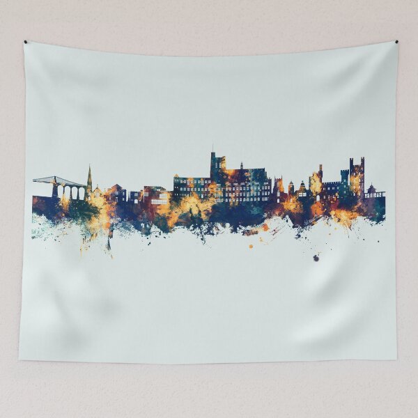 Item preview, Bangor Wales Skyline designed and sold by ArtPrints.