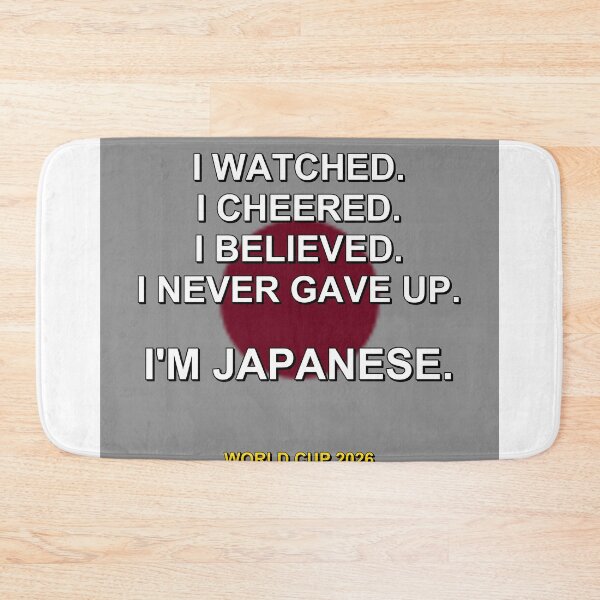 Item preview, I'm Japanese. World Cup 2026 National Fan Design designed and sold by ariksworld.