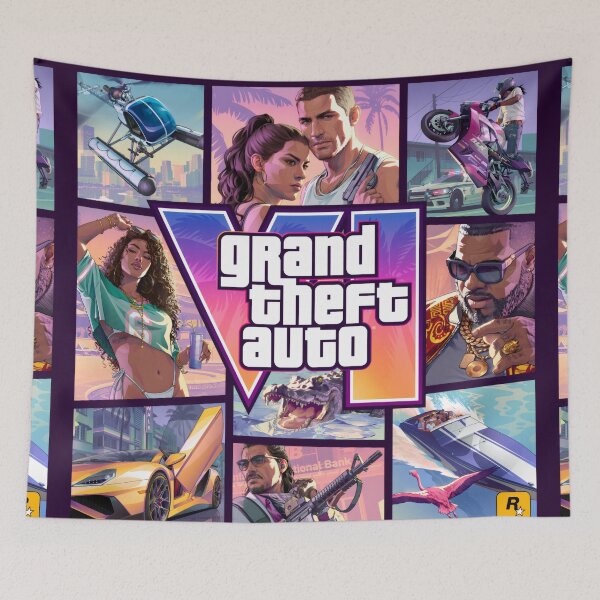 Item preview, Tropical Vice Action Comic Board - Retro Neon Grid Gamer Gift Case designed and sold by William Cano.