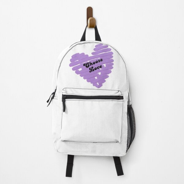 Item preview, Choose Love – Hand Painted Lavender Heart Typography | Minimalist Inspirational Design designed and sold by VariusDesigns.