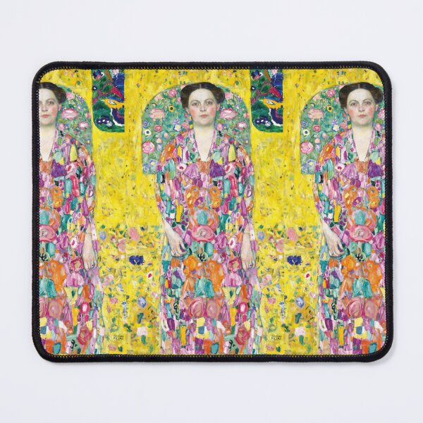Item preview, Klimt Woman Portrait on Golden Yellow designed and sold by artofuniverse.