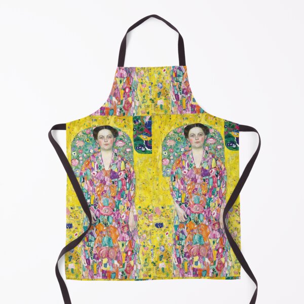 Item preview, Klimt Woman Portrait on Golden Yellow designed and sold by artofuniverse.