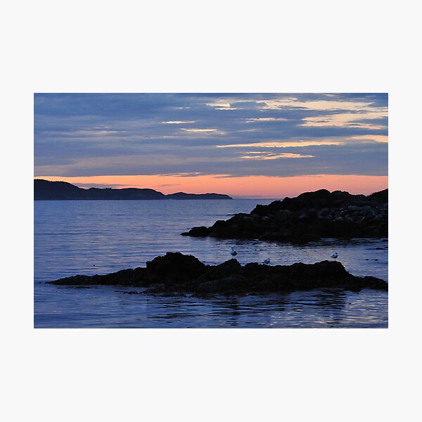 Sunrise at Witless Bay Photographic Print