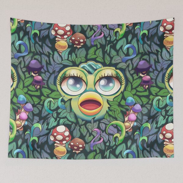 Item preview, Furby Forest Pattern designed and sold by MedussaSolar.