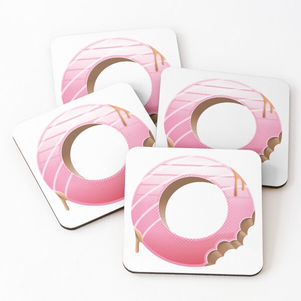 Item preview, 3D Pop Pink Glossy Glazed Donut designed and sold by Lexkon Liu's art.