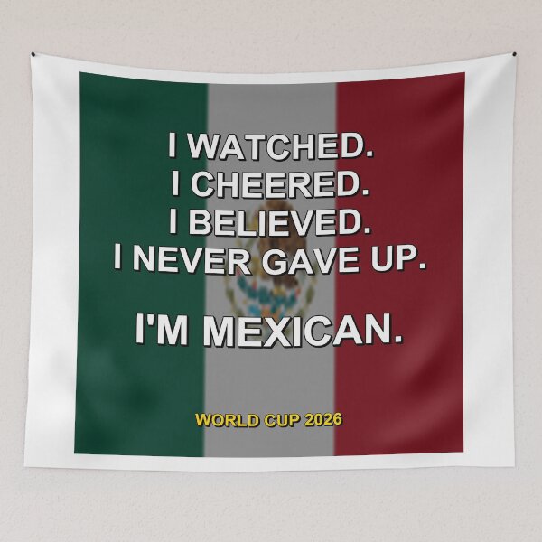 Item preview, I'm Mexican. World Cup 2026 National Fan Design designed and sold by ariksworld.
