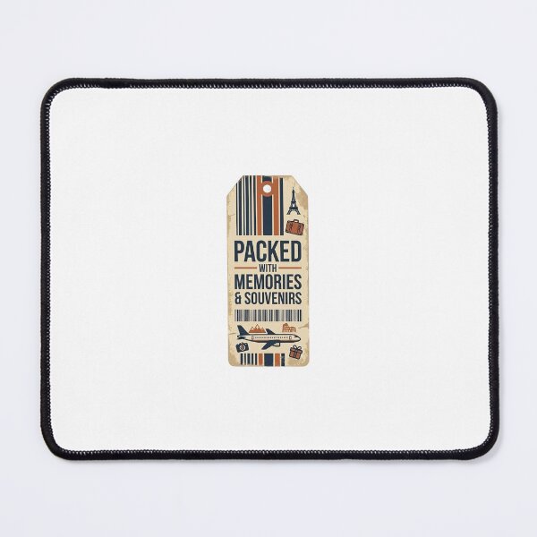 Item preview, Retro Packed with Memories and Souvenirs Travel Sticker designed and sold by asumintjapan1.
