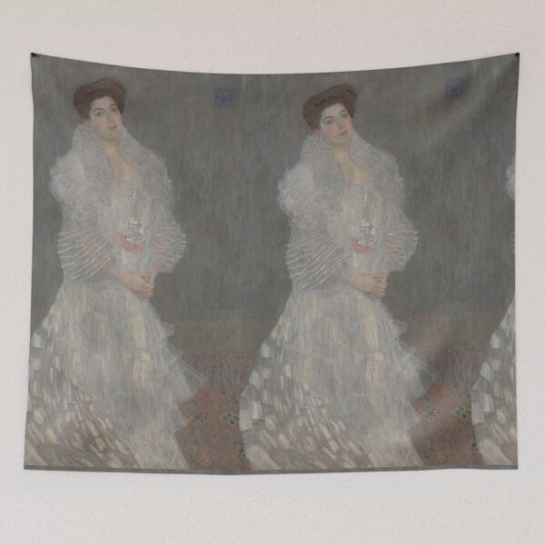 Item preview, Retrato de una dama de blanco designed and sold by artofuniverse.