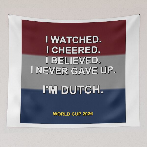 Item preview, I'm Dutch. World Cup 2026 National Fan Design designed and sold by ariksworld.