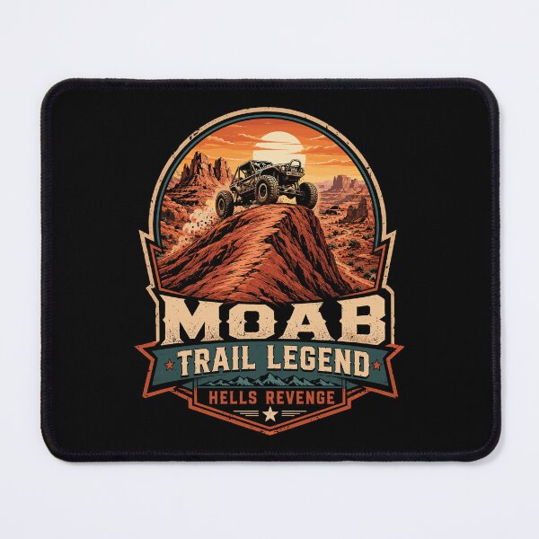 Item preview, Moab Trail Legend Hell's Revenge Rock Crawling 4x4 designed and sold by JasKei-Designs.