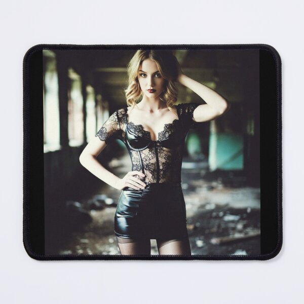 Item preview, Dark Elegance – A seductive portrait between lace and shadow designed and sold by e-not-shop.