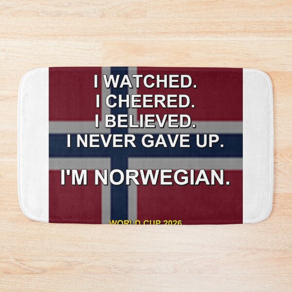 Item preview, I'm Norwegian. World Cup 2026 National Fan Design designed and sold by ariksworld.