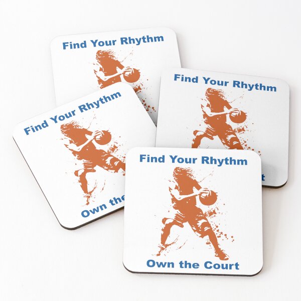 Item preview, Basket T-Shirt - Find Your Rhythm Own the Court designed and sold by Ink-Action Italia.