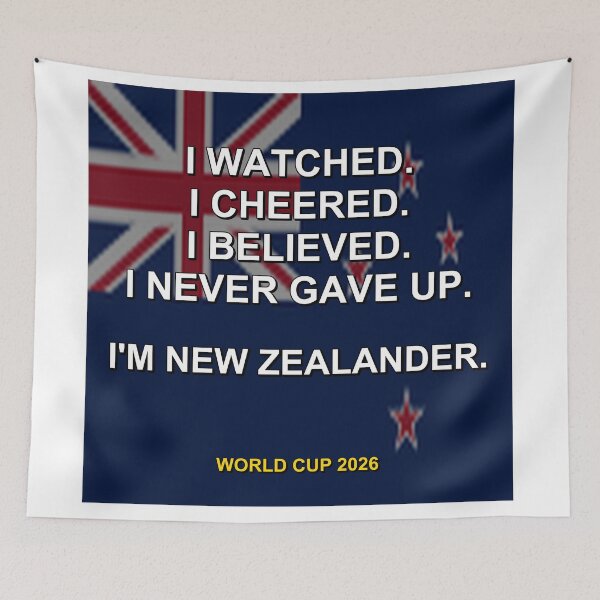 Item preview, I'm New Zealander. World Cup 2026 National Fan Design designed and sold by ariksworld.