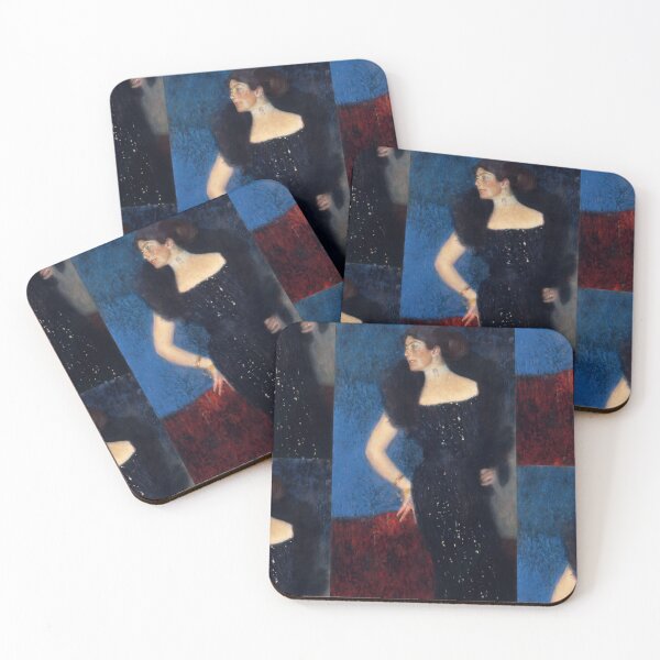 Item preview, Elegant Lady in Black Evening Gown designed and sold by artofuniverse.