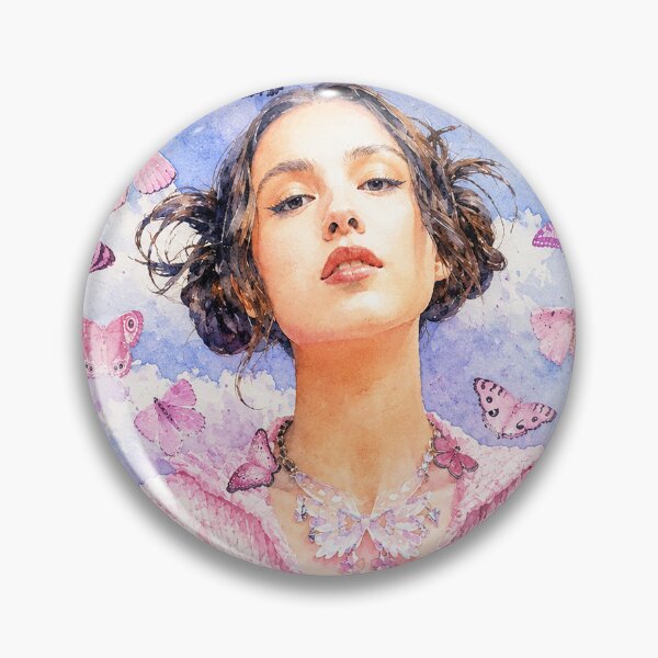 Item preview, Purple Butterfly Dream art watercolor designed and sold by CorinValez.