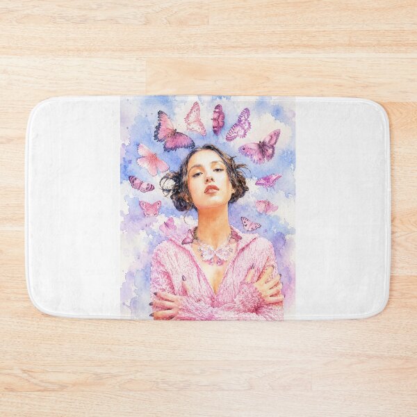 Item preview, Purple Butterfly Dream art watercolor designed and sold by CorinValez.