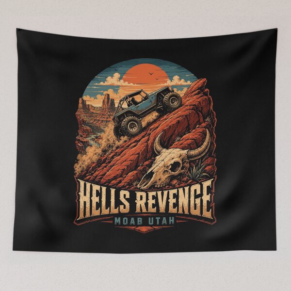 Item preview, Hell's Revenge Moab Utah Rock Crawler Desert Adventure designed and sold by JasKei-Designs.