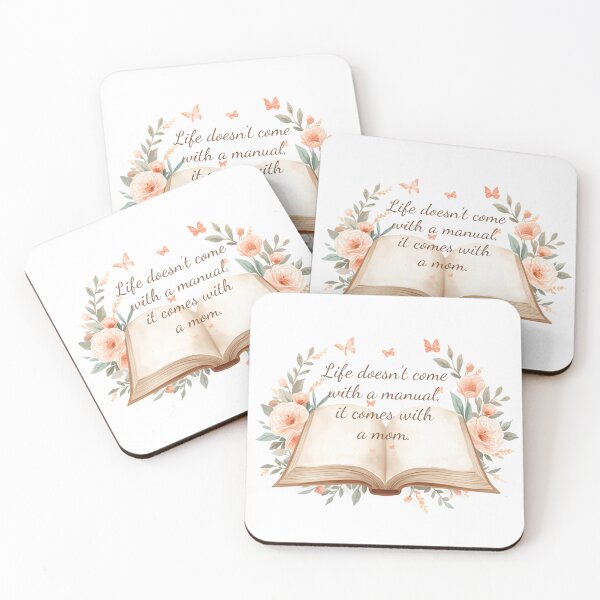 Item preview, Life Doesnt Come With Manual It Comes Mom designed and sold by CozyMomDesign.