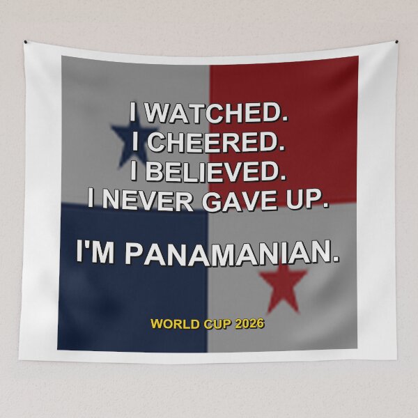 Item preview, I'm Panamanian. World Cup 2026 National Fan Design designed and sold by ariksworld.