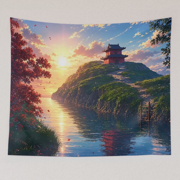 Item preview, “Your Citadel”(Anime Ver.) designed and sold by MaxDreamsArt.