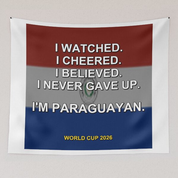 Item preview, I'm Paraguayan. World Cup 2026 National Fan Design designed and sold by ariksworld.