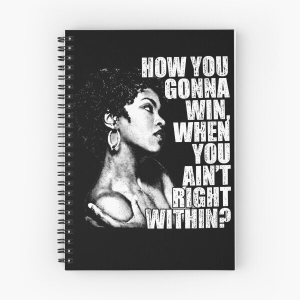 Item preview, Lauryn Hill Vintage Hip Hop Doo Wop Lyrics How You Gonna Win designed and sold by AlejandroRay.