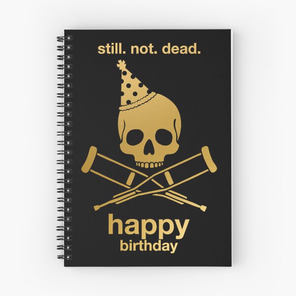 Item preview, Still Not Dead Jackass Inspired Funny Birthday Card designed and sold by The Home Of Pink Peach.