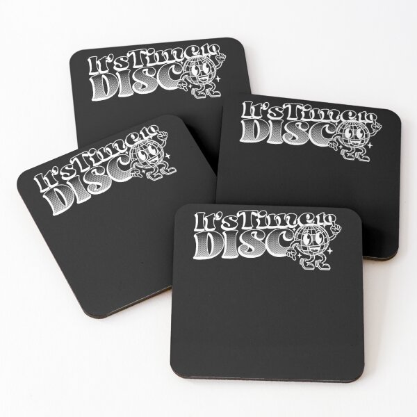 Item preview, Monochrome Disco Ball Cartoon Mascot Character designed and sold by ali shope.