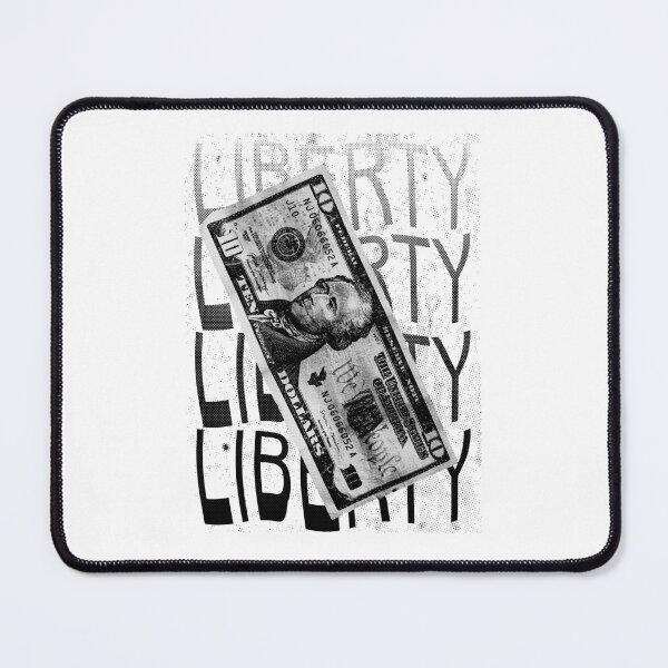 Item preview, Low-Contrast Diagonal Ten Dollar Bill with Halftone designed and sold by ali shope.
