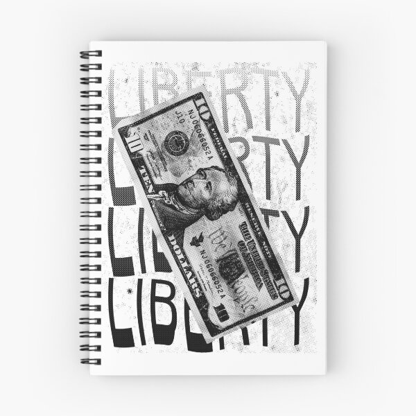 Item preview, Low-Contrast Diagonal Ten Dollar Bill with Halftone designed and sold by ali shope.