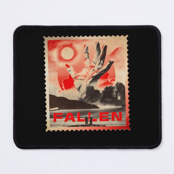 Item preview, Distressed Postage Stamp Art of a Colossal Hand in Desolate designed and sold by ali shope.