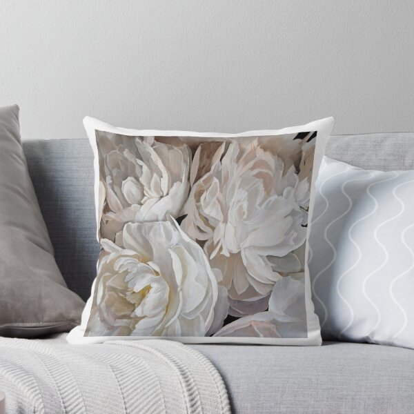 Item preview, White peonies designed and sold by ilzedesign.