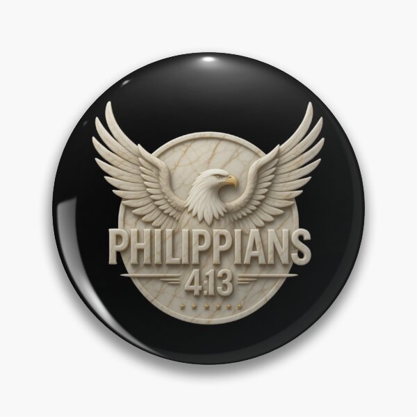 Item preview, Philippians 4:13 - Soaring on Eagle’s Wings - Christian Motivation by All43 designed and sold by All43.