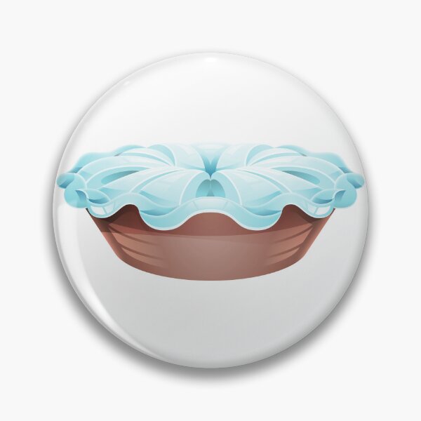 Item preview, 3D Pop Blue Cream Frosting Pie designed and sold by Lexkon Liu's art.
