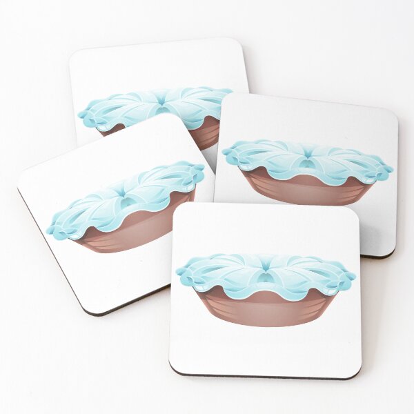 Item preview, 3D Pop Blue Cream Frosting Pie designed and sold by Lexkon Liu's art.