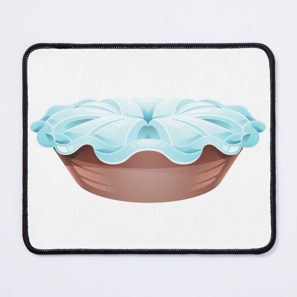 Item preview, 3D Pop Blue Cream Frosting Pie designed and sold by Lexkon Liu's art.