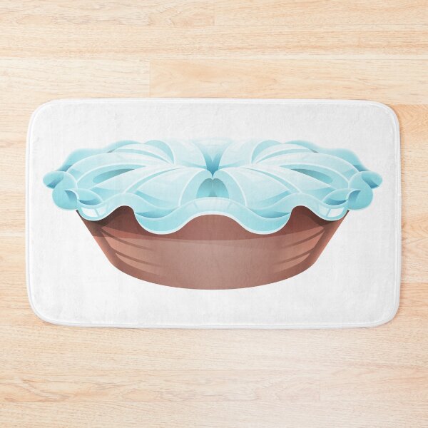 Item preview, 3D Pop Blue Cream Frosting Pie designed and sold by Lexkon Liu's art.