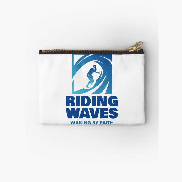Item preview, Riding Waves. Walking by Faith. Surfing Jesus. designed and sold by FigTreeFactory.