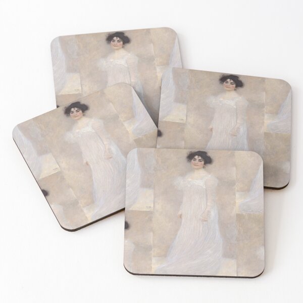 Item preview, Elegant Lady in White Flowing Gown designed and sold by artofuniverse.