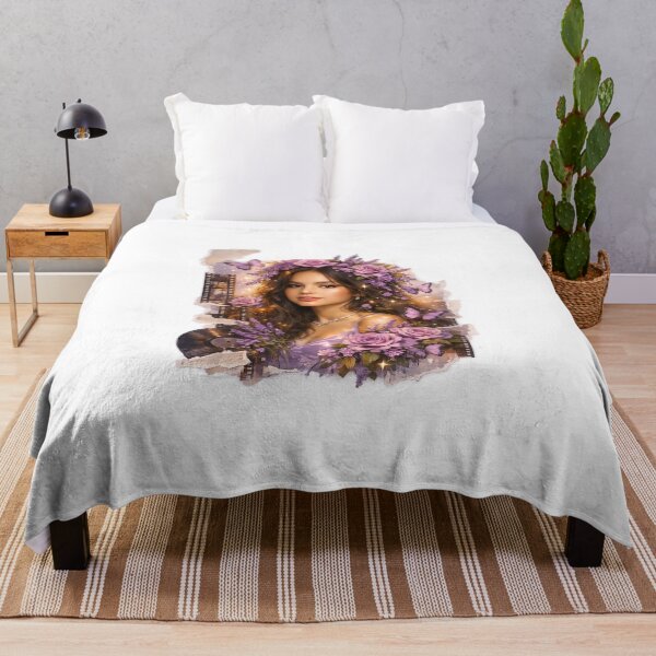 Item preview, Surreal botanical portrait of Olivia Rodrigo designed and sold by CorinValez.