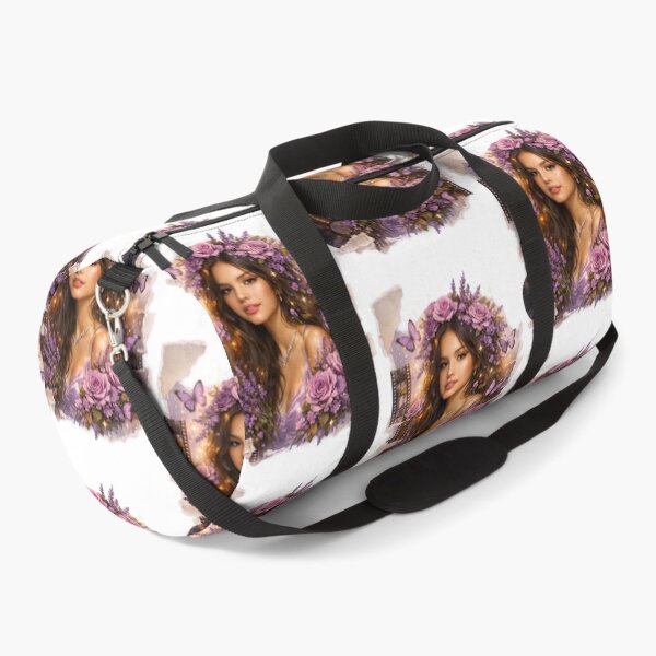 Item preview, Surreal botanical portrait of Olivia Rodrigo designed and sold by CorinValez.